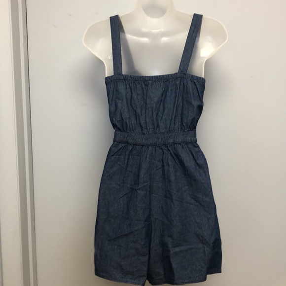 Derek Heart denim romper - Picture 3 of 7